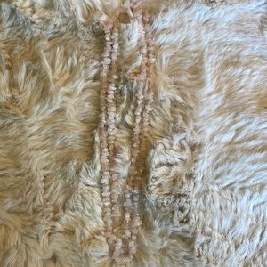 Rose Quartz Chip Necklace